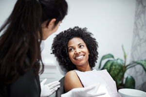 Beautiful Woman at the Dentist's